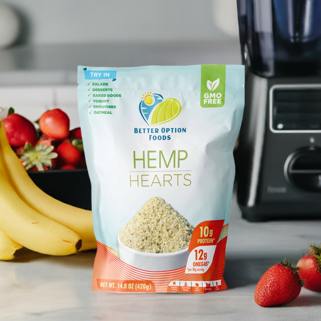 hemp protein smoothie The Grateful Mammie's Hemp Heart Smoothie