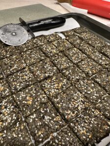 hemp seed keto crackers cut and ready to bake by better option foods