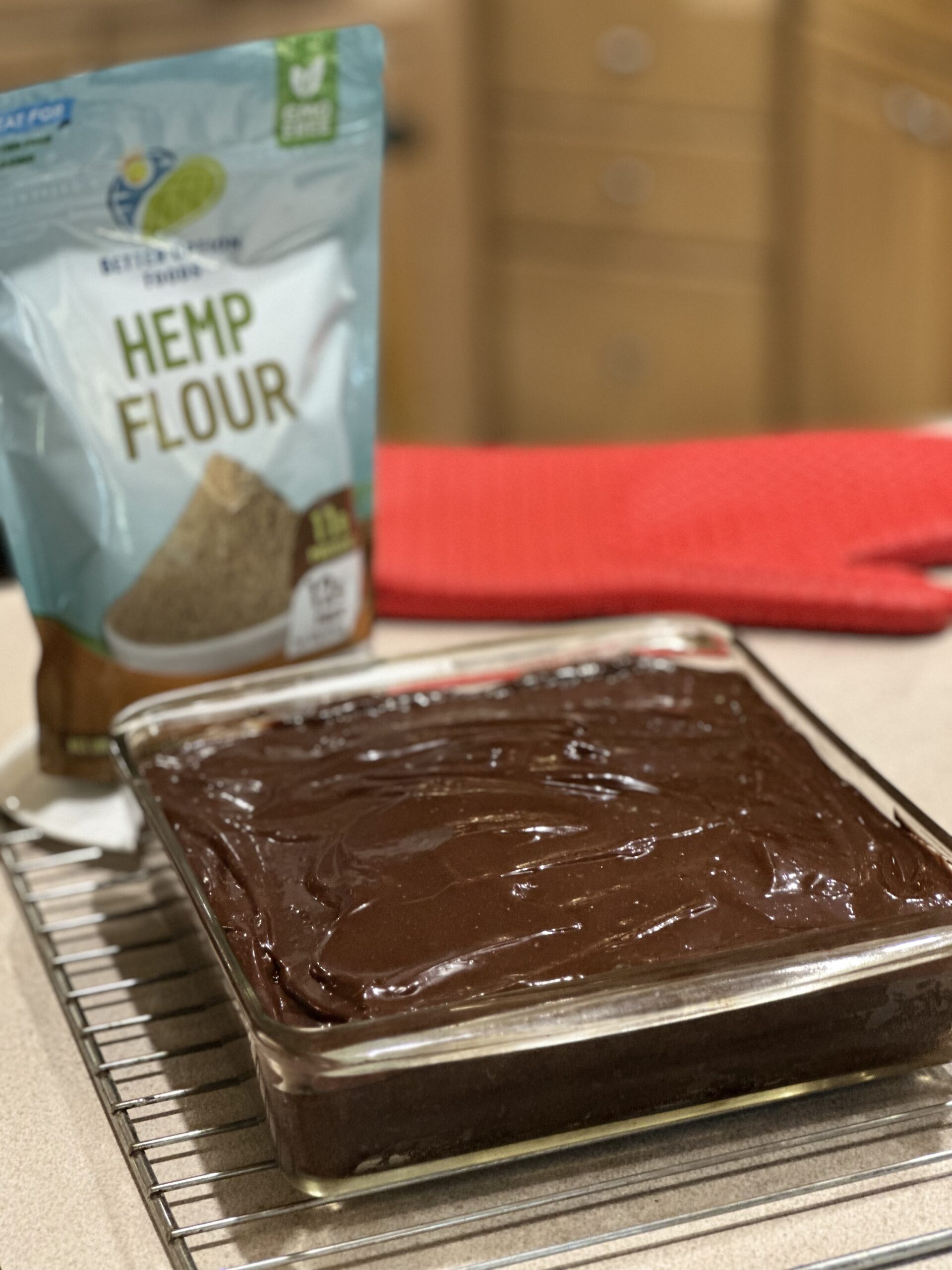 chocolate hemp zucchini cake tha'ts gluten free