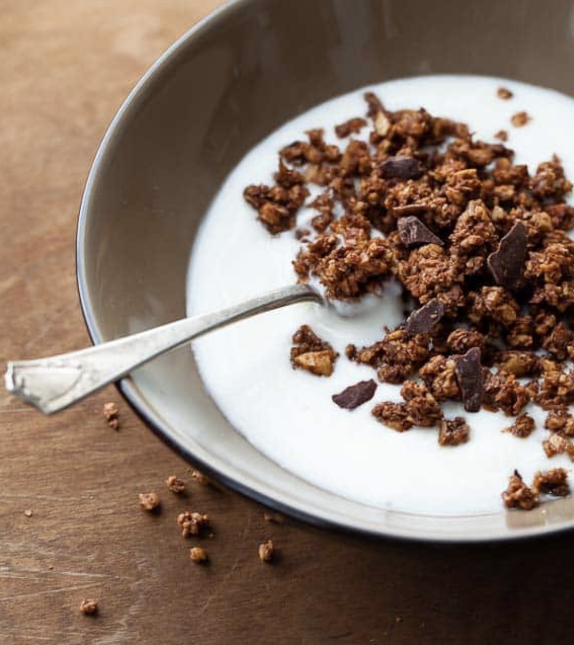 hemp seed chocolate keto granola