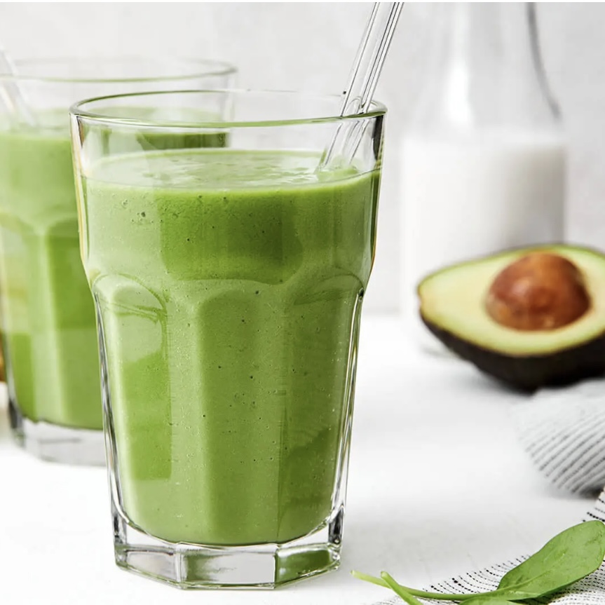 Keto Coconut Hemp Protein Green Smoothie