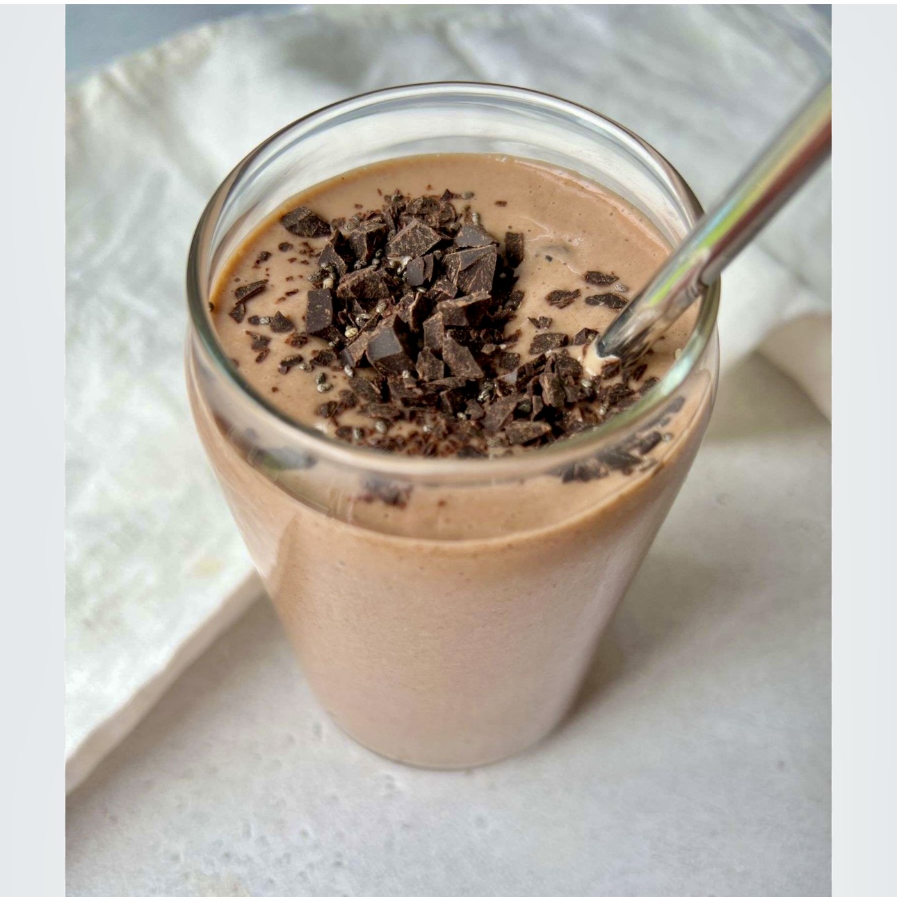 Keto Chocolate Hemp Protein Shake
