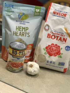 Savory Hemp Heart Sticky Rice by Beter Ootion foods