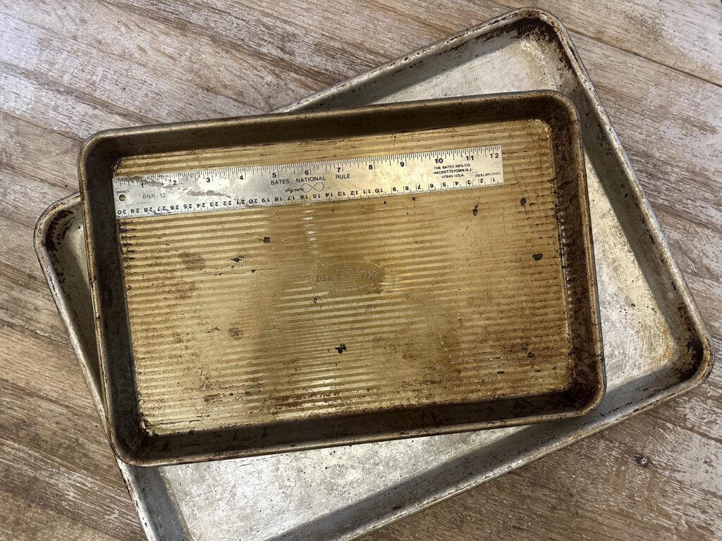 cookie sheet for making Hemp Seed Granola Recipes