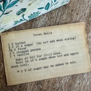 pecan balls original recipe by Better Option Foods